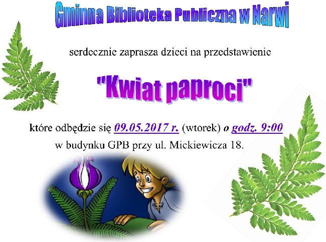 kwiat paproci