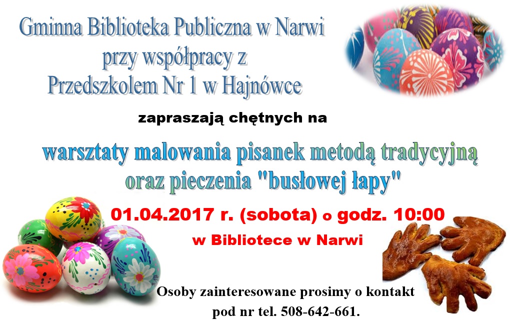 warsztaty pisanki