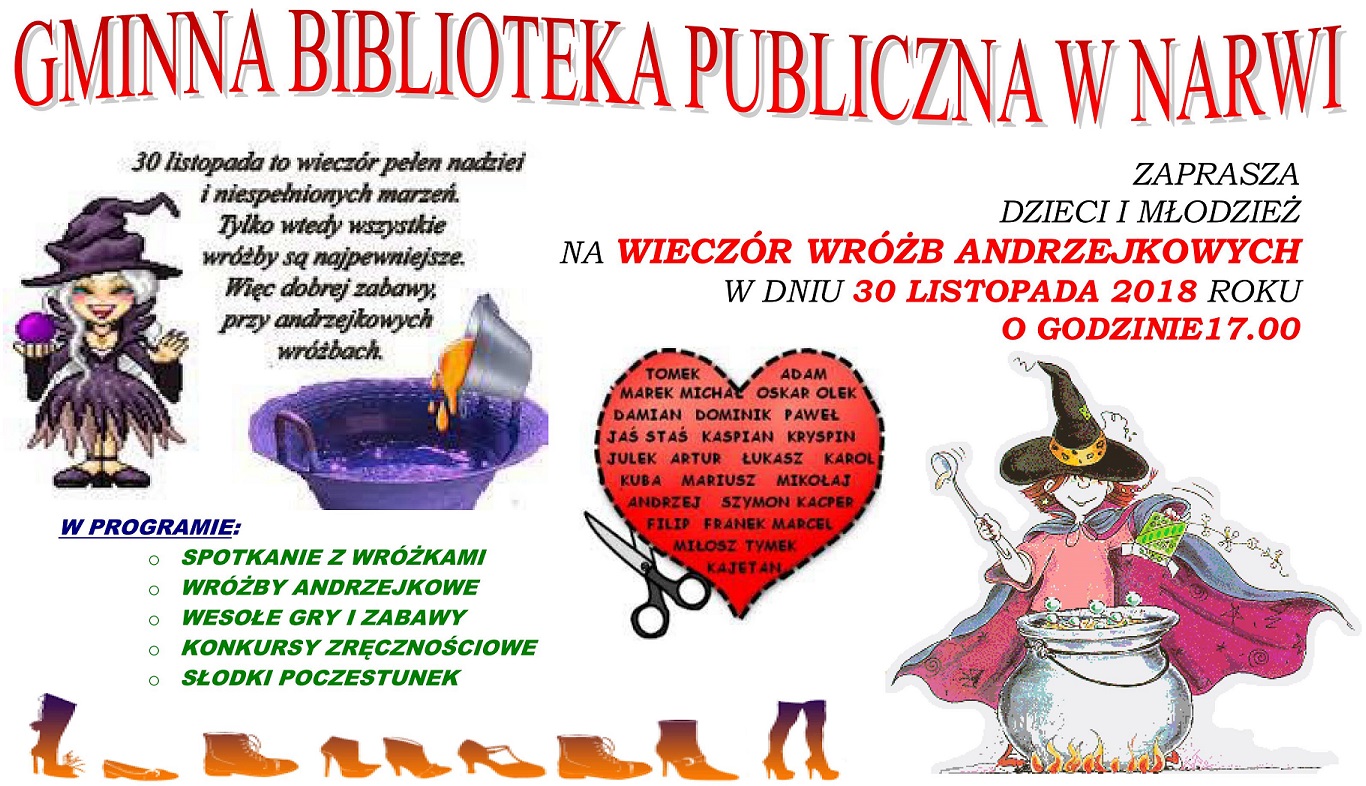 andrzejki biblioteka