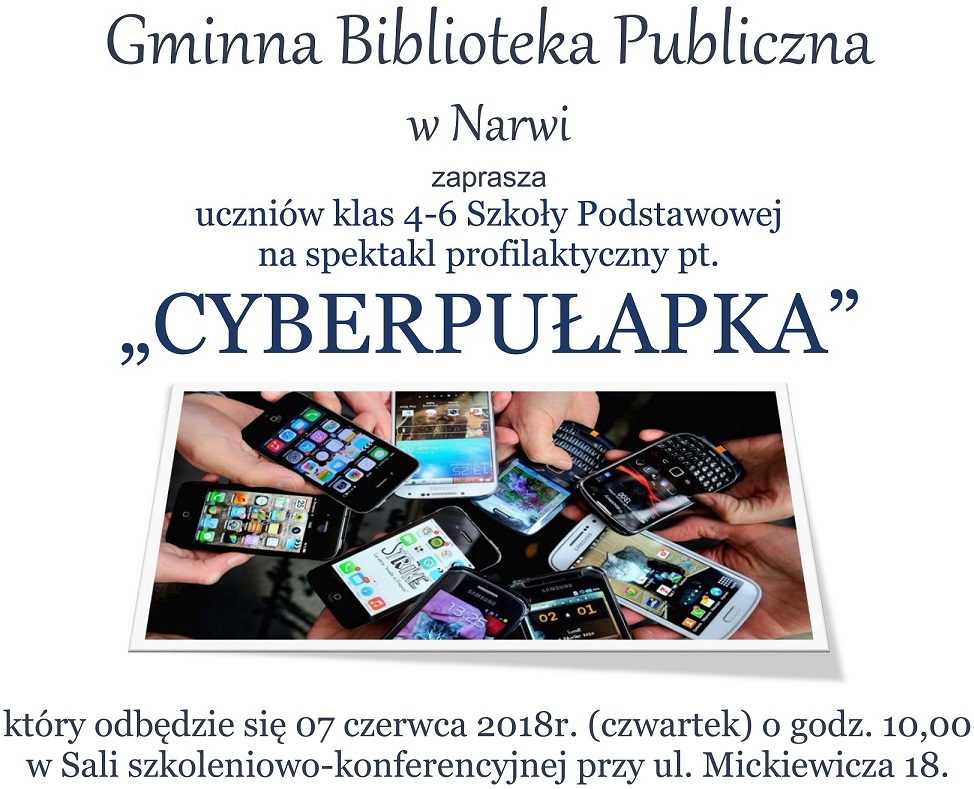 plakat cyberpułapka