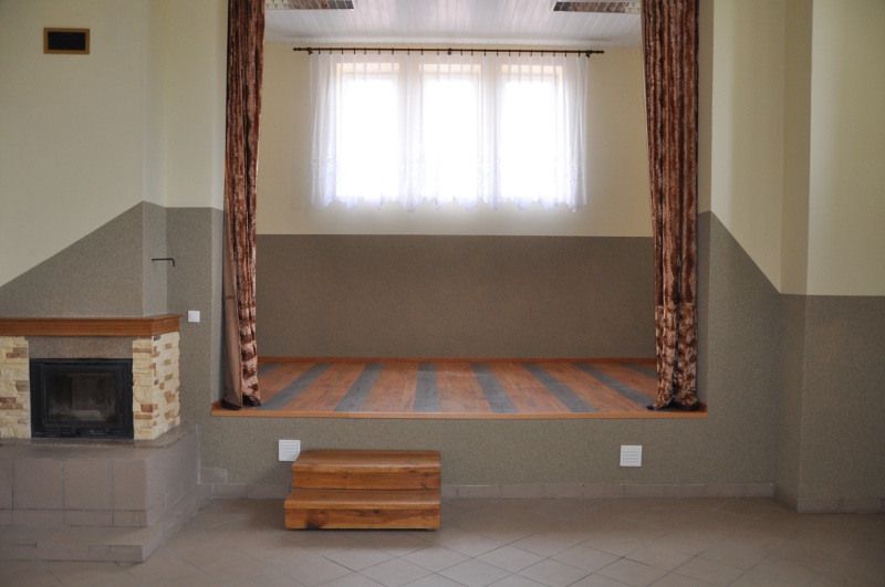 Remont wnętrza świetlicy w Łosince